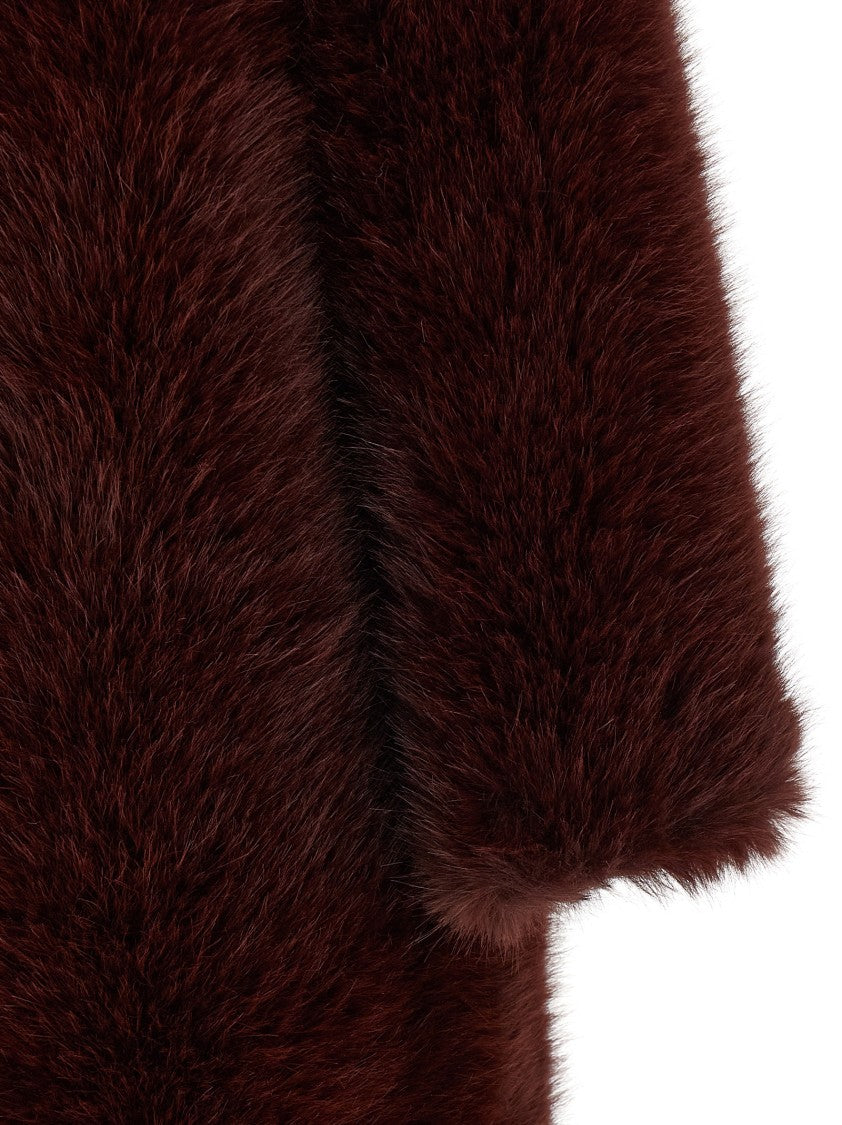 B&B Couture Biscuit' Eco Fur Coat