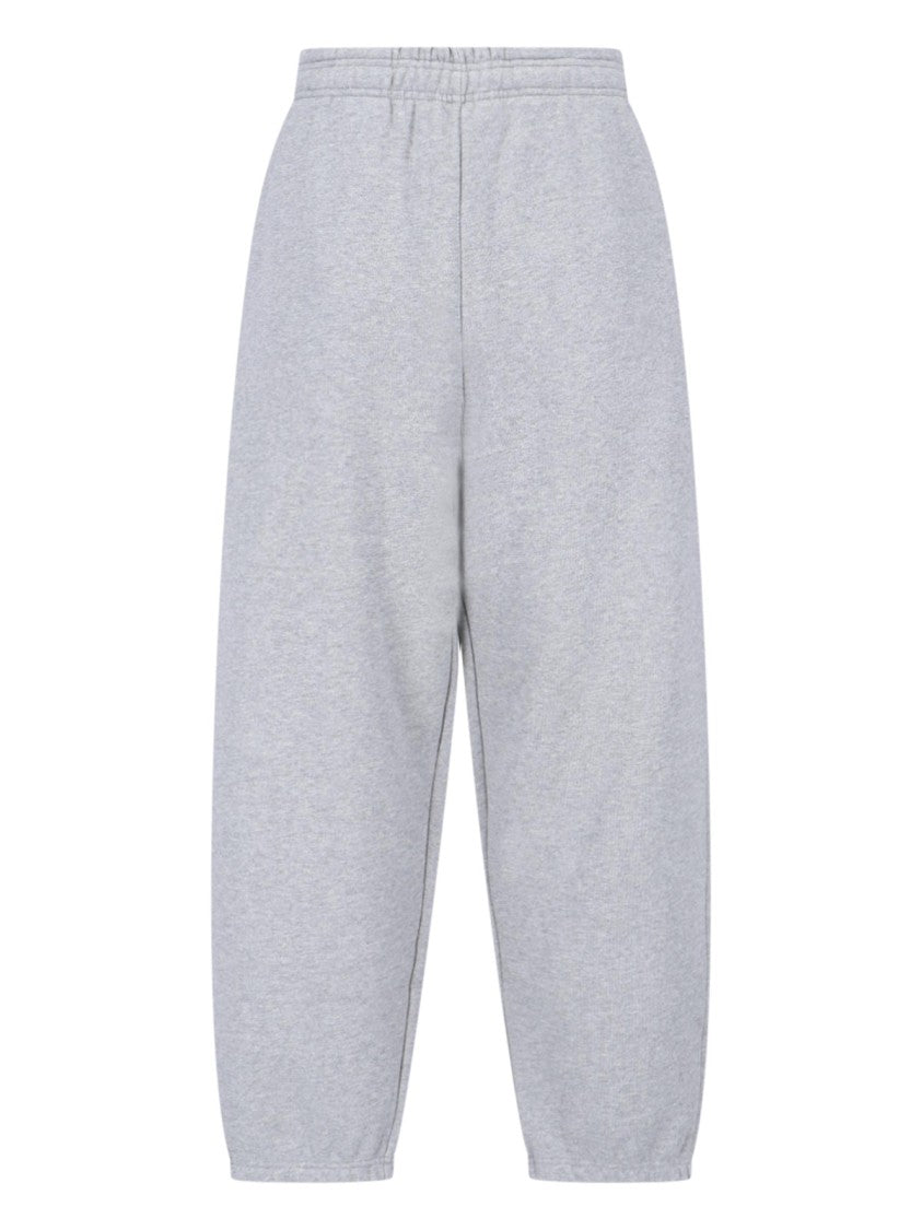 Entire Studios Grey Relaxed-Fit Cotton Sweatpants