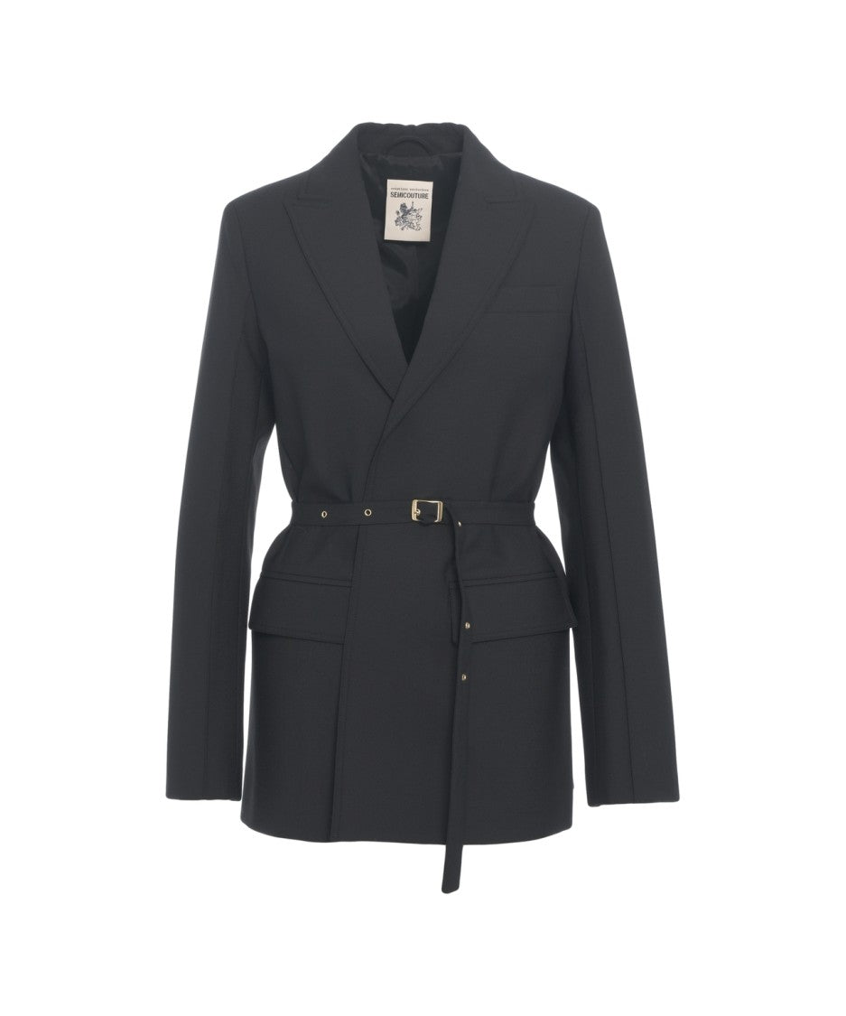 Semi Couture 'Gianna' Belted Blazer