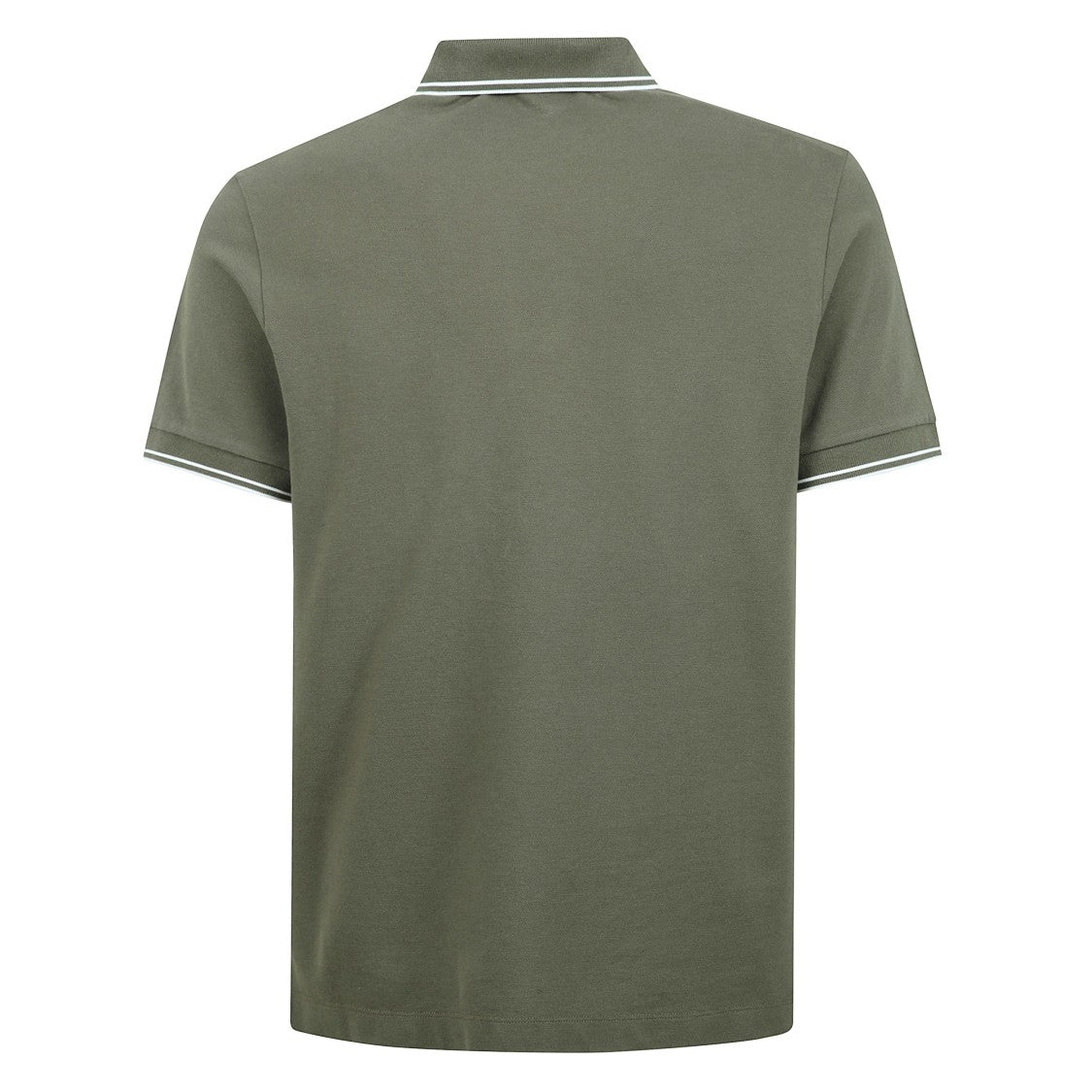 Stone Island Classic Short-Sleeve Polo Shirt With Contrasting Stripes