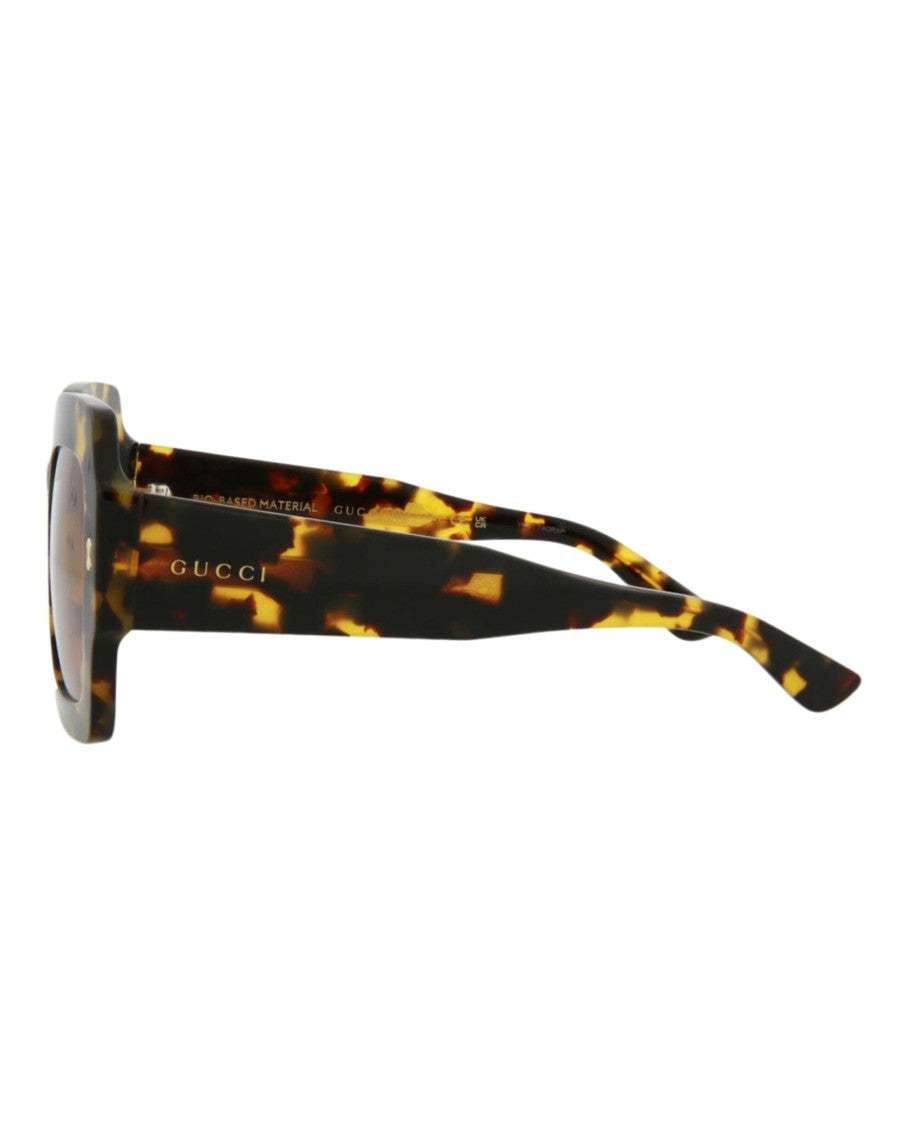 Gucci Square-Frame Bio Acetate Sunglasses