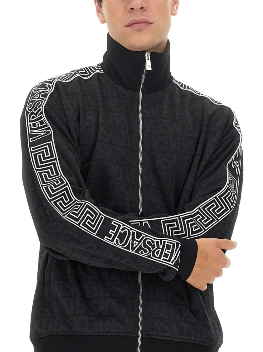 Versace Zip Sweatshirt.