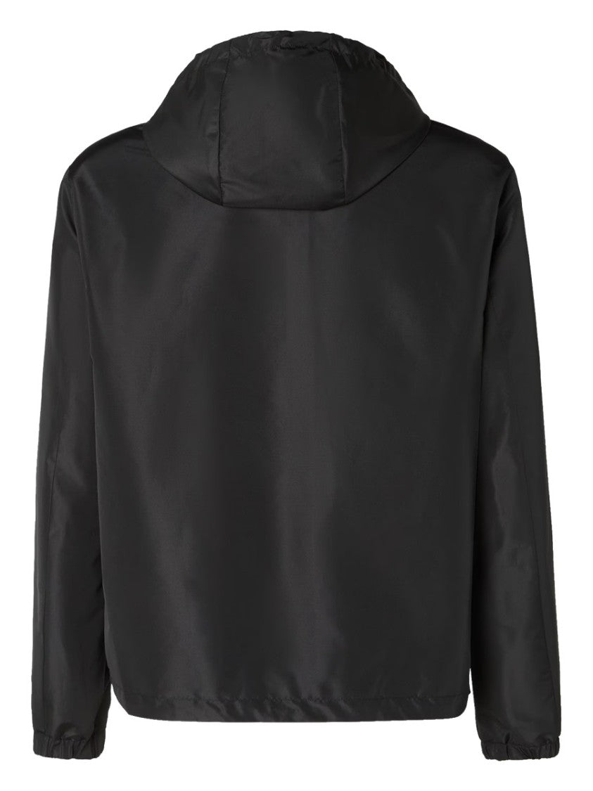 Fendi Lightweight Blouson Jacket With Front Zipper And Hood