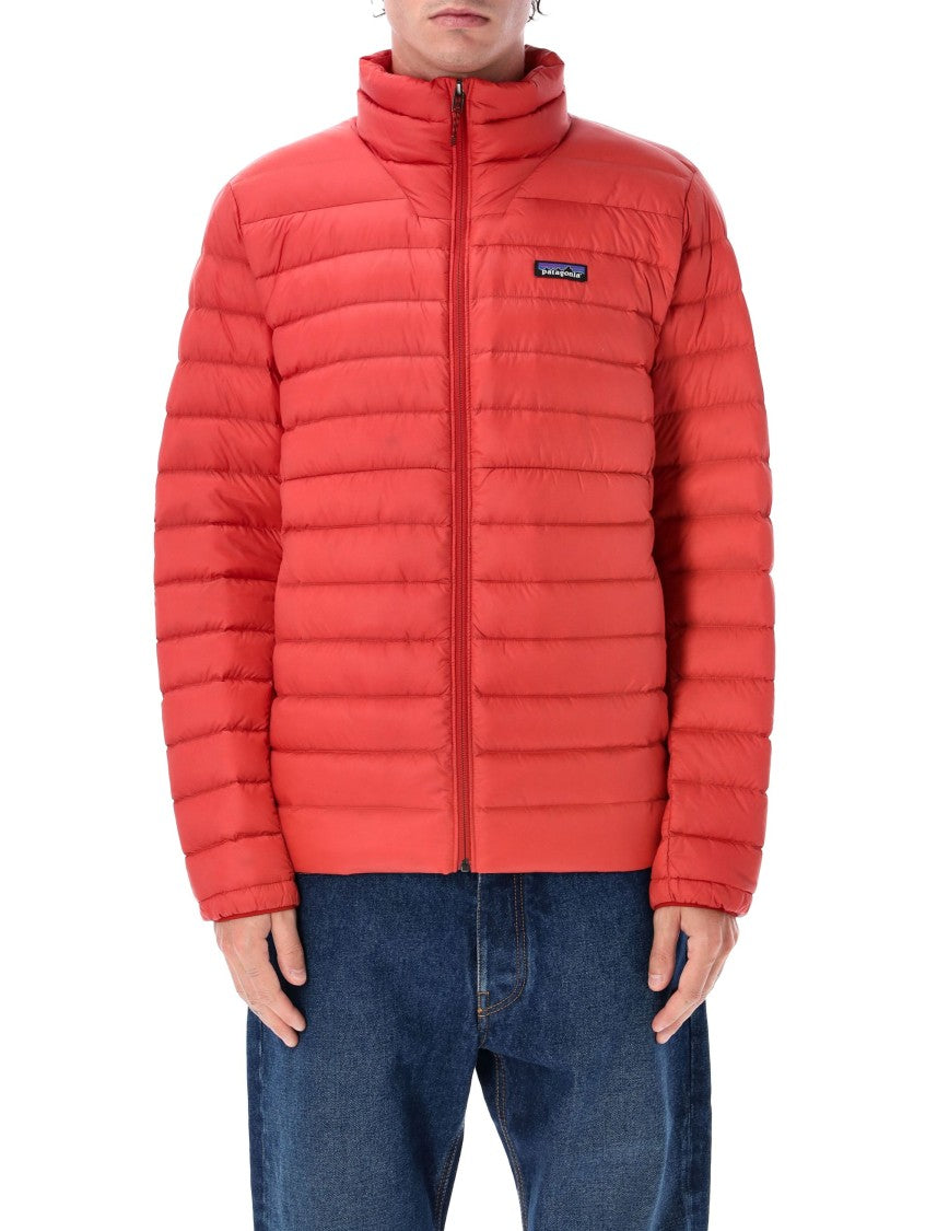 Patagonia Lightweight Down Sweater Jacket With Concealed Pockets