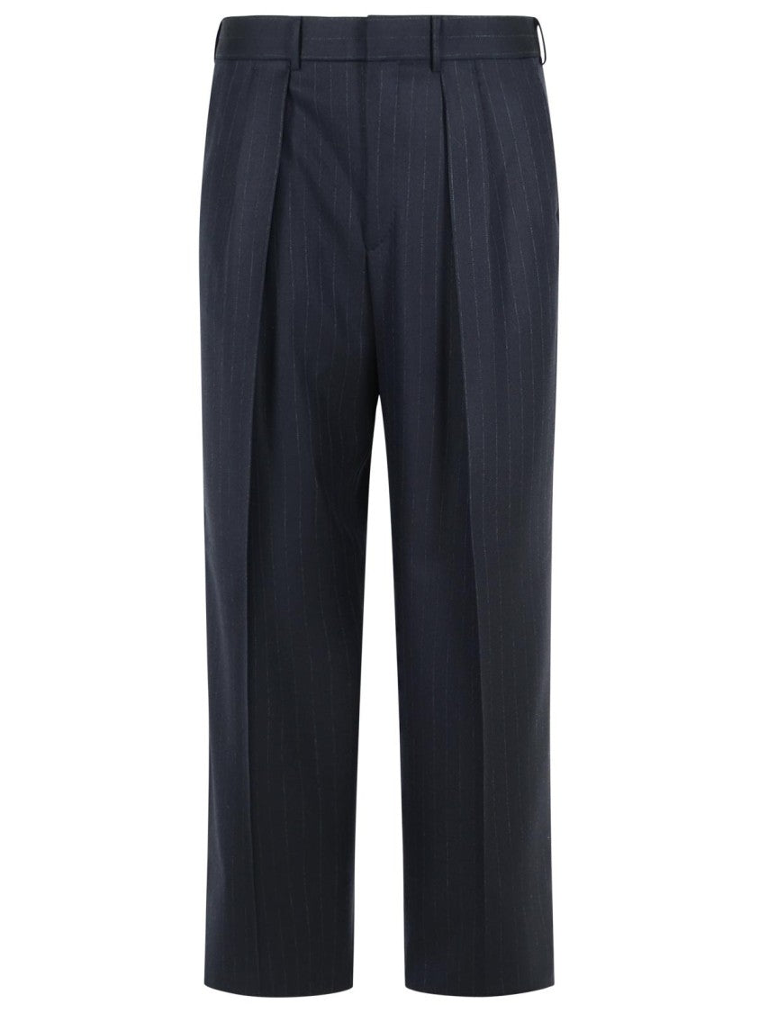 Tom Ford Navy Wool Trousers