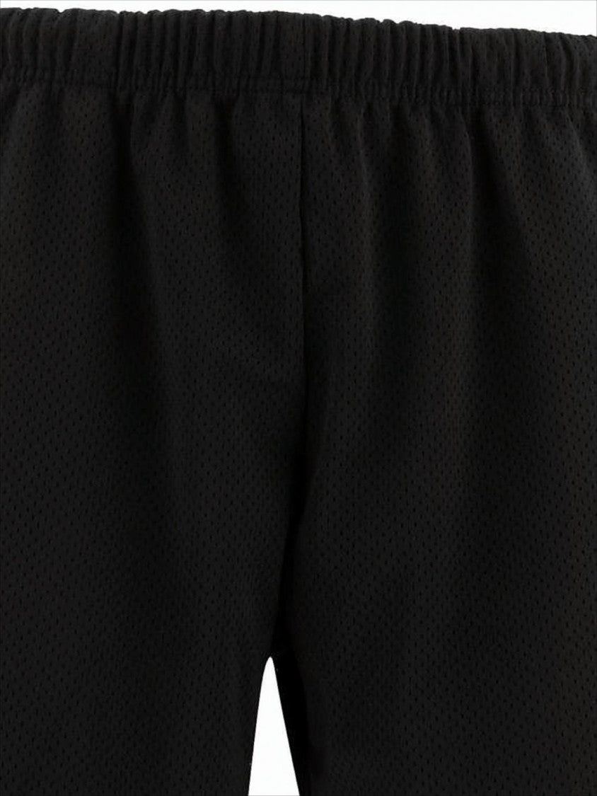 Gallery Dept. Breathable Mesh Black Shorts With Side Slits