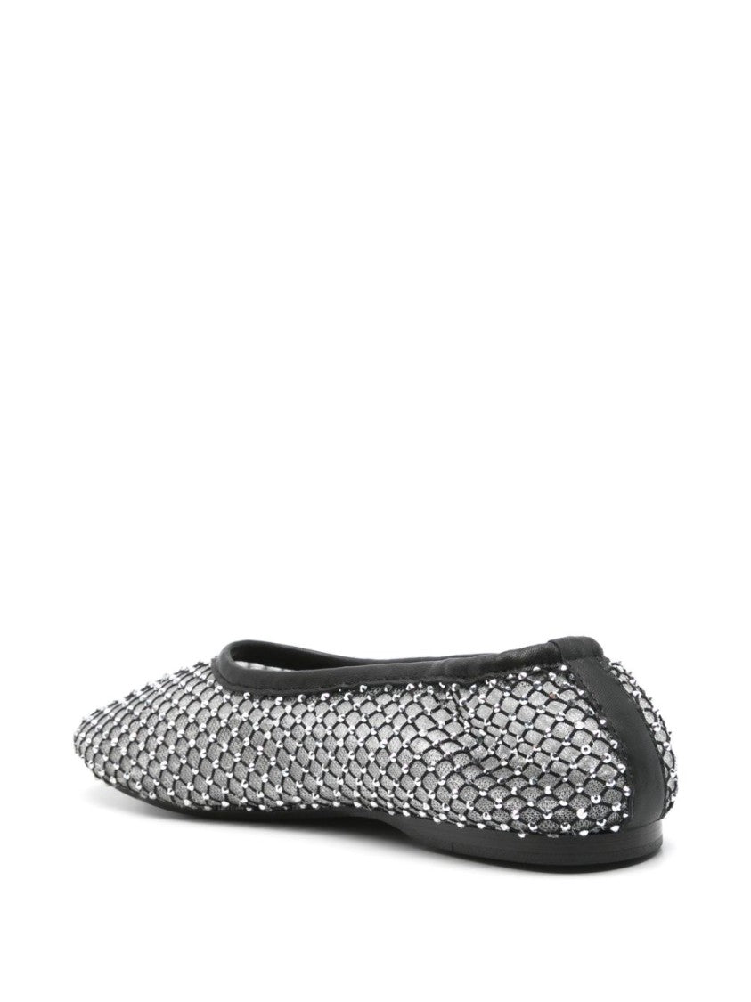 Alohas Mesh Upper Ballerinas With Shimmering Embellishments