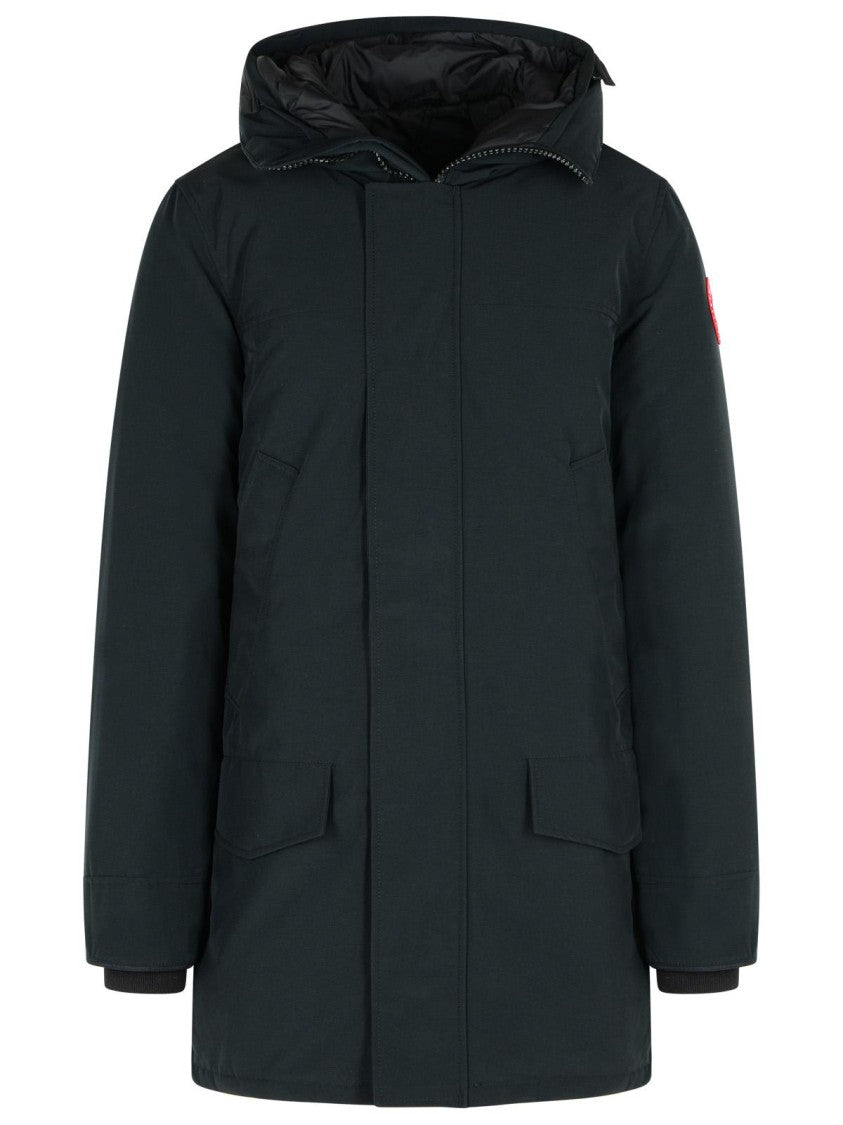 Canada Goose 'Lagnford' Black Nylon And Cotton Parka