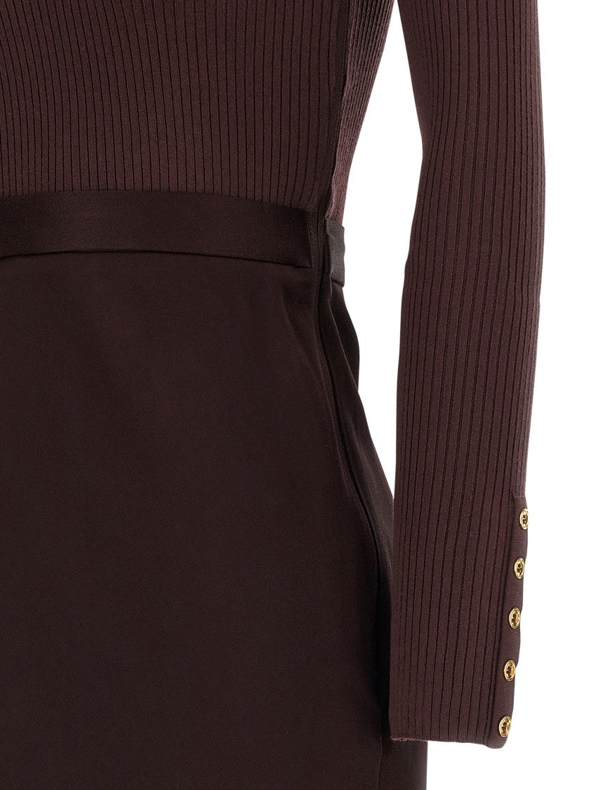 Elisabetta Franchi Turtleneck Dress