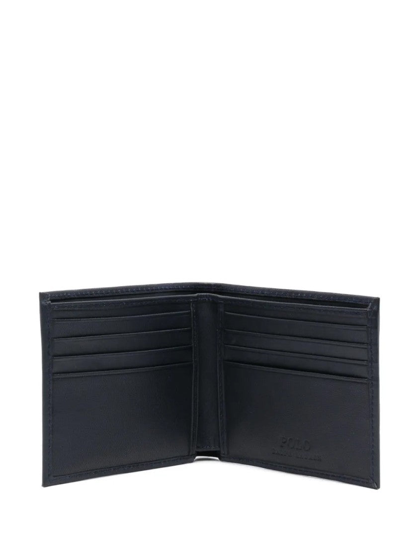 Polo Ralph Lauren Medium Billfold Wallet With Embroidered Character Detail