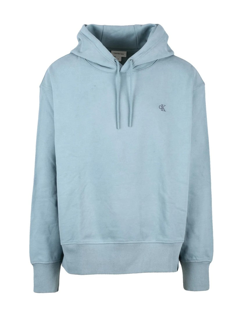 Calvin Klein Jeans Aqua Essential Cotton Hoodie