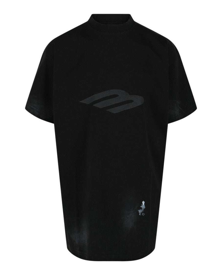 Balenciaga 3B Stencil Vintage T-Shirt