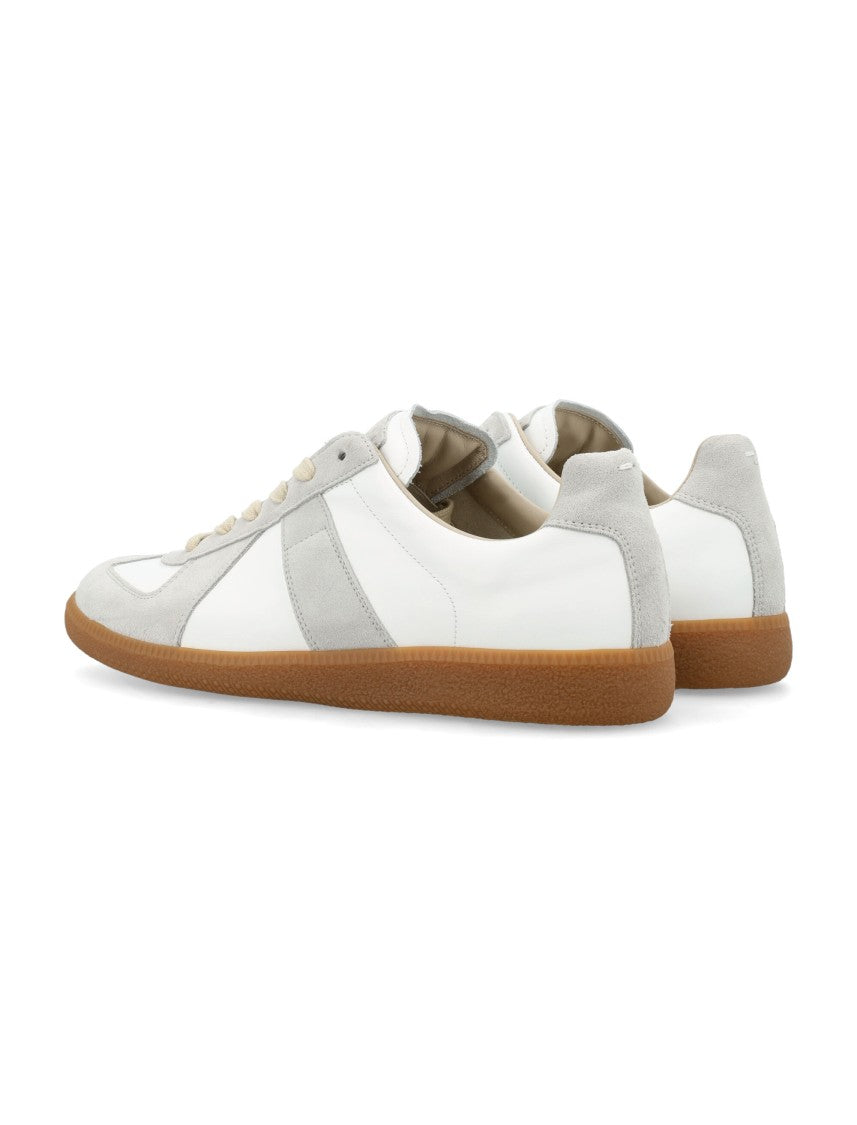 Maison Margiela Replica Low-Top Sneakers With Suede
