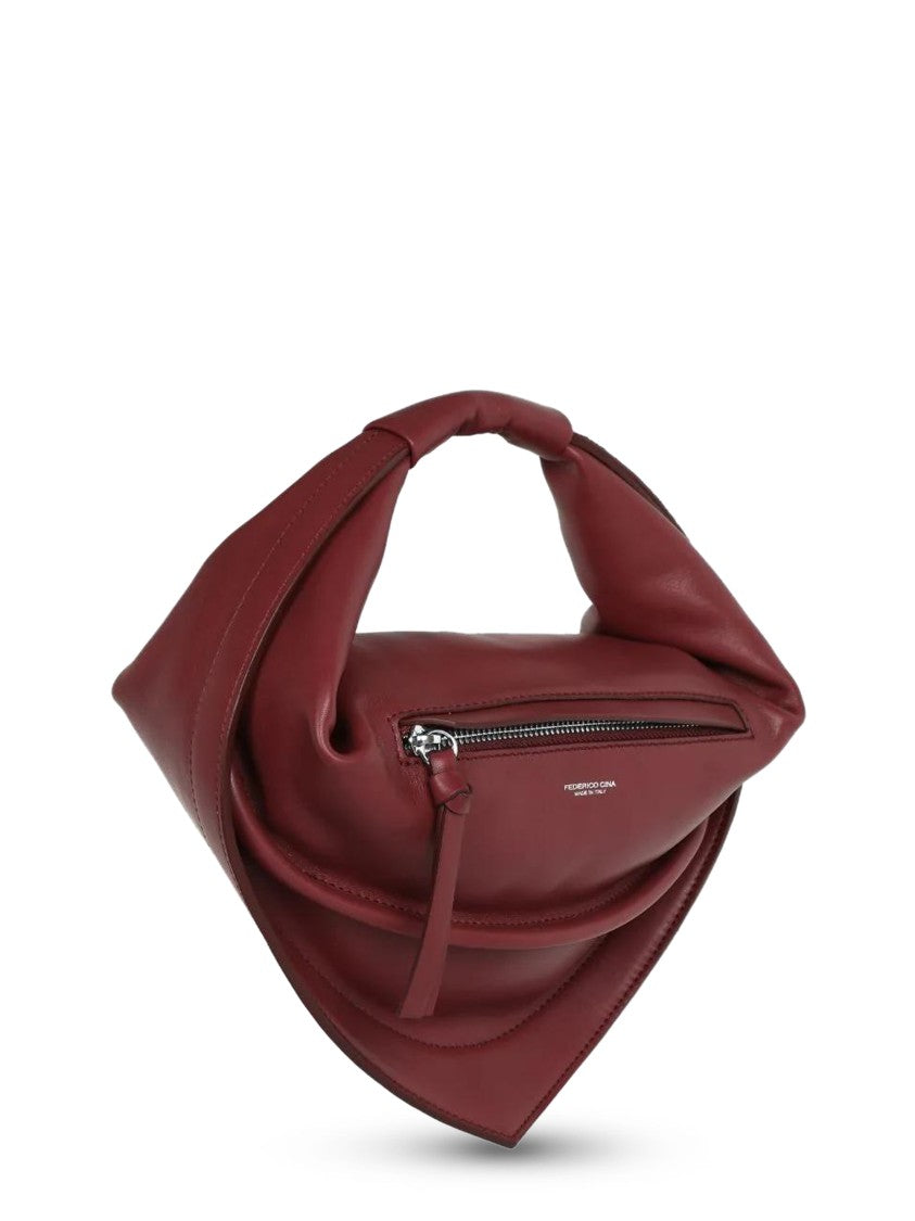 Federico Cina Midi Tortellino Bag With Distinctive Rounded Silhouette