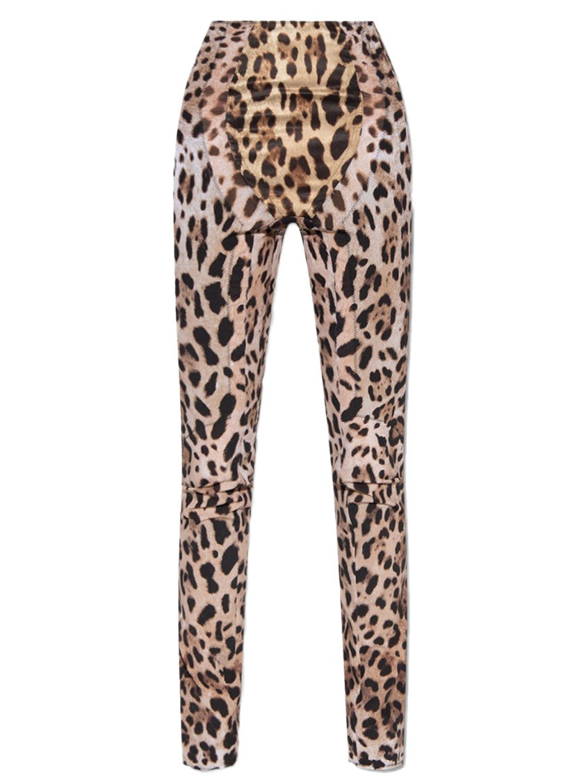 Dolce & Gabbana Leopard Pants