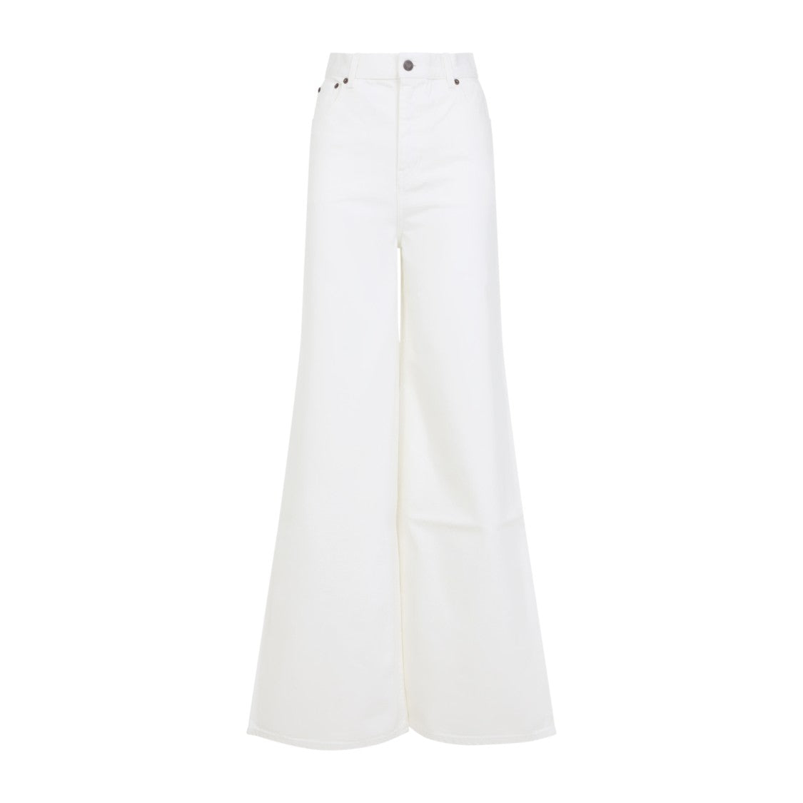 Chloé White Cotton Pants