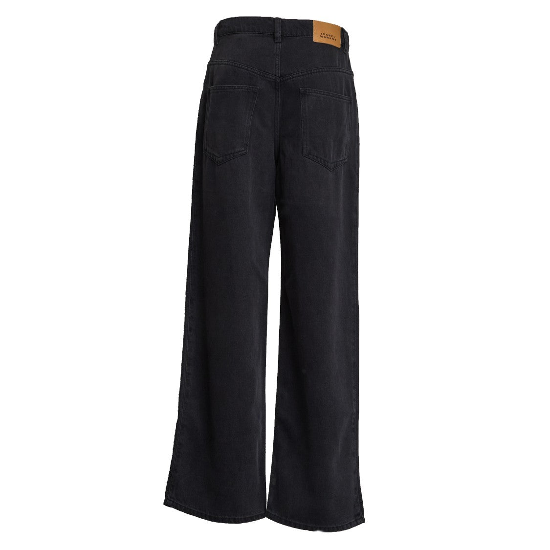 Isabel Marant Rodayna Wide-Leg Fluid Denim Jeans