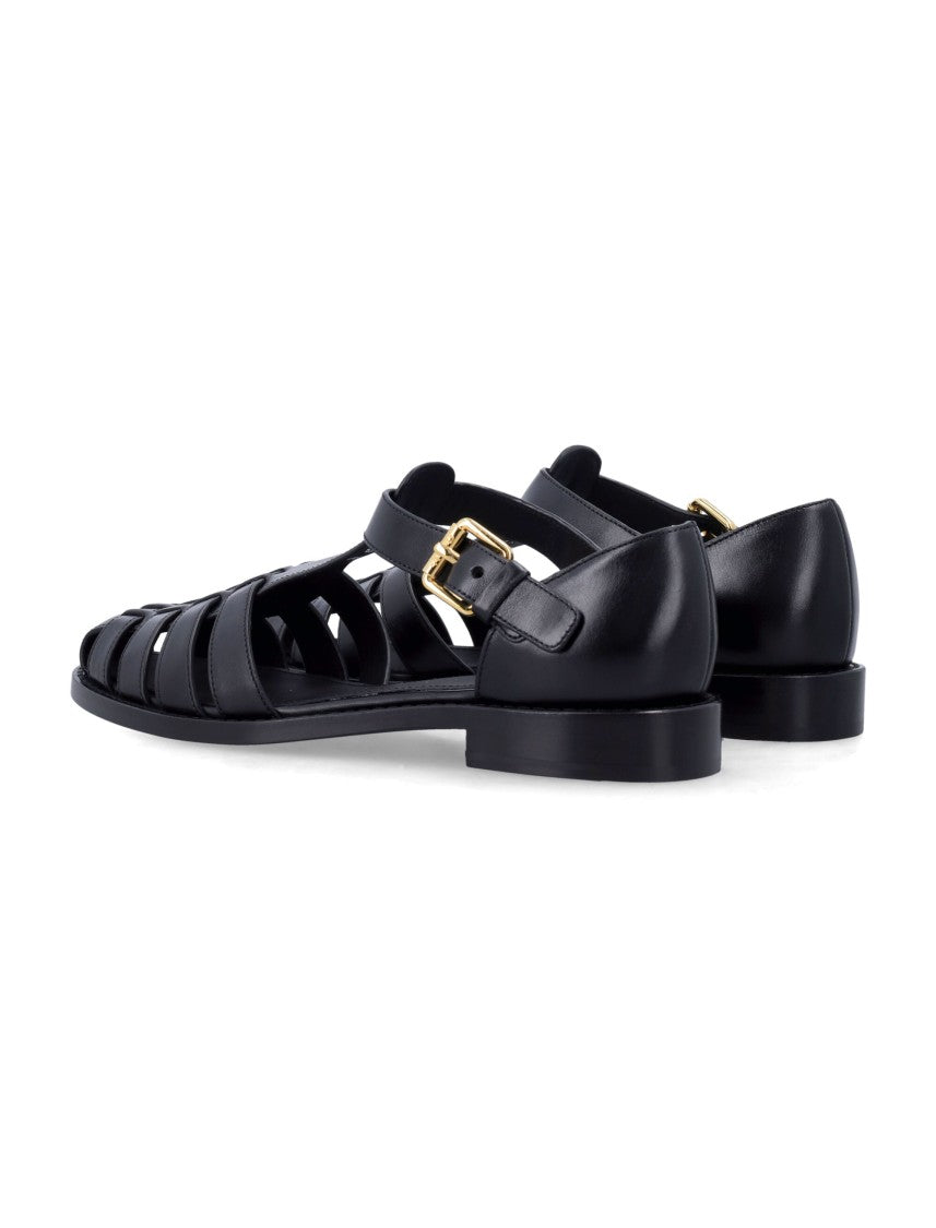 Church's Kelsey Prestige Vitello Buckle Sandals