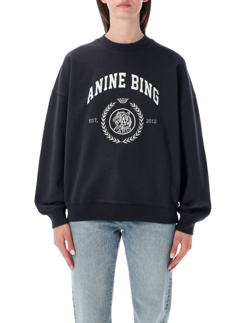 Anine Bing Black Miles Hoodie