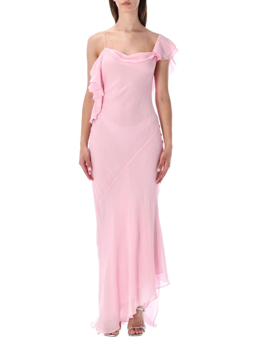 Self-Portrait Frill Maxi Dress