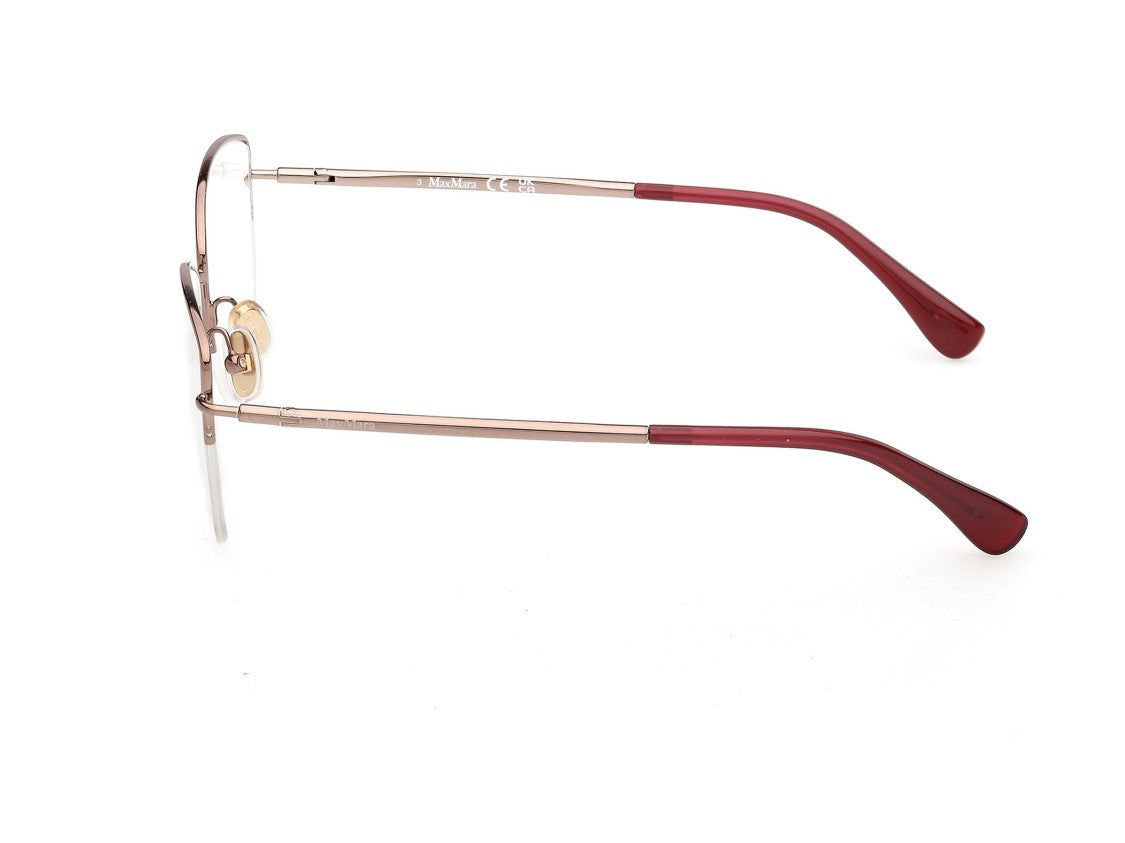 Max Mara Mm5234 Geometric Metal Eyeglasses