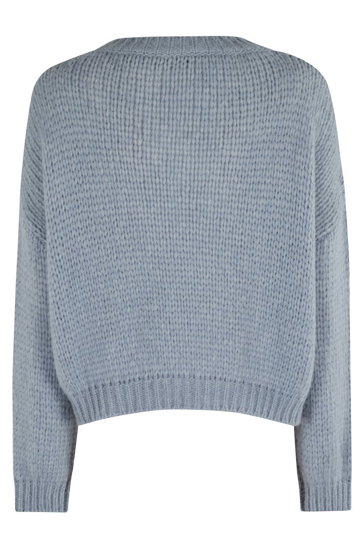 Roberto Collina Relaxed Fit Long-Sleeved V-Neck Sweater