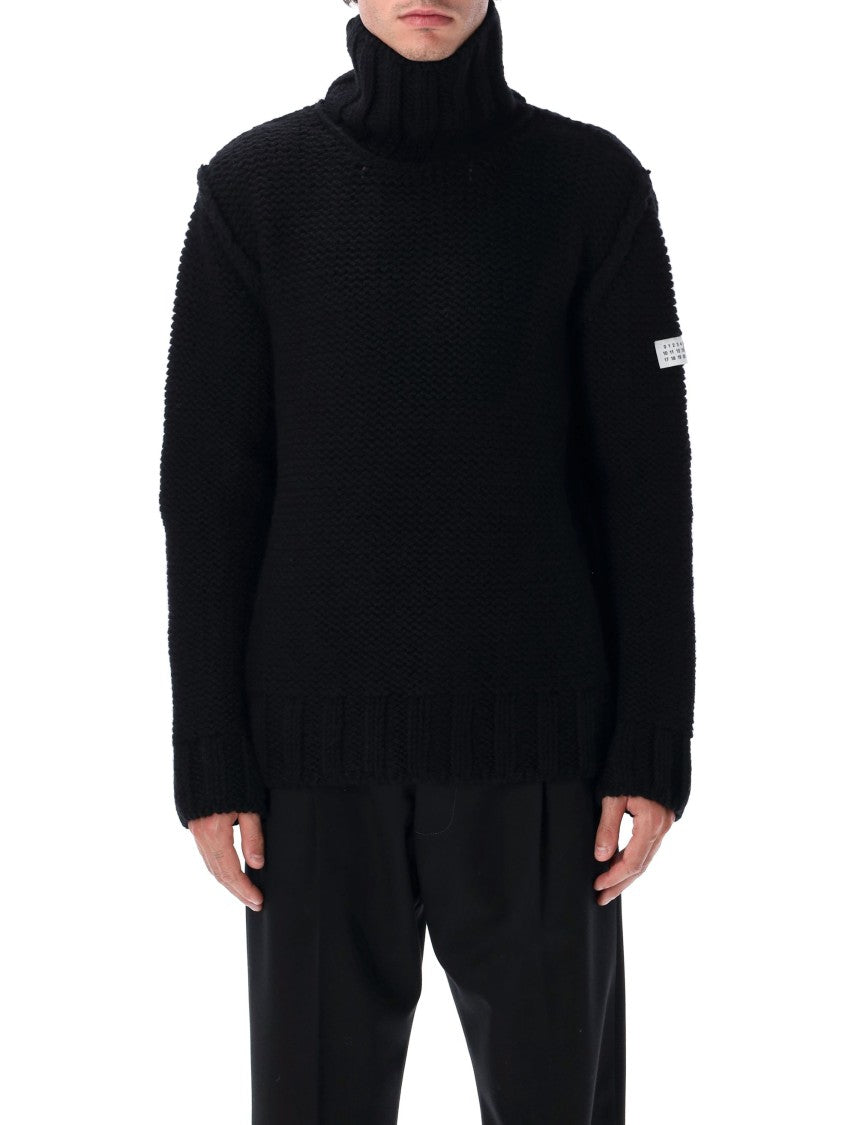 Mm6 By Maison Margiela High Neck Sweater