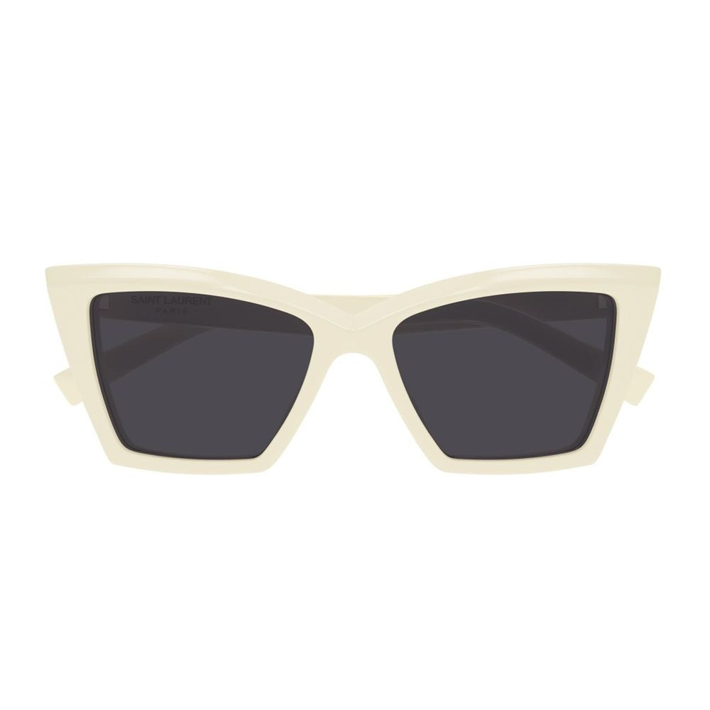 Saint Laurent Sl 657 Linea Sl Logo Sculpted Cat-Eye Sunglasses