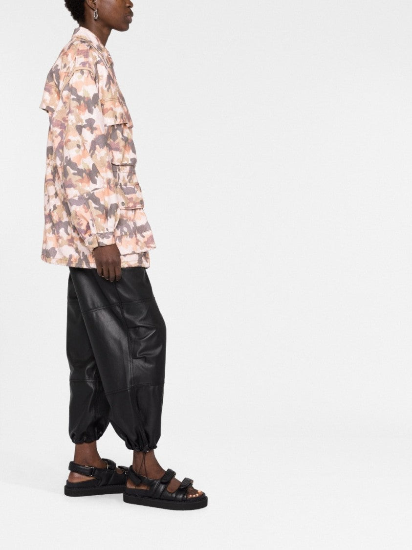 Isabel Marant Elize Camouflage-Print Cotton Jacket