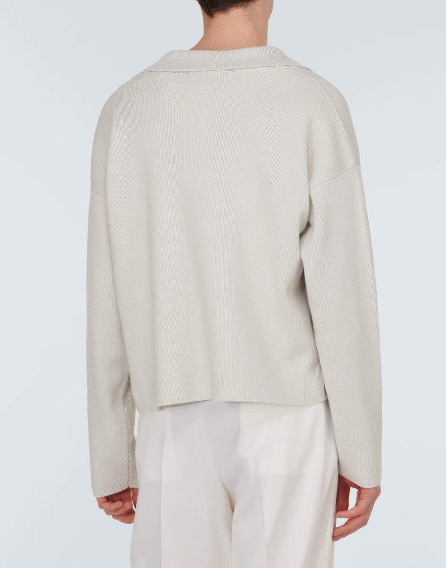 Ami Paris De Coeur Logo Polo Sweater