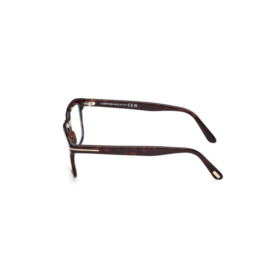 Tom Ford Ft6032-B Tortoiseshell Pattern Rectangular Frame Eyeglasses