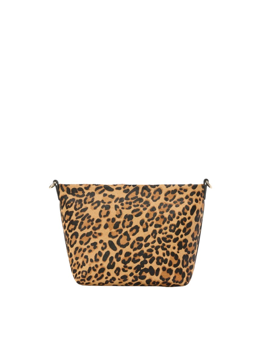 Mc2 Saint Barth Bold Leopard Print Handbag