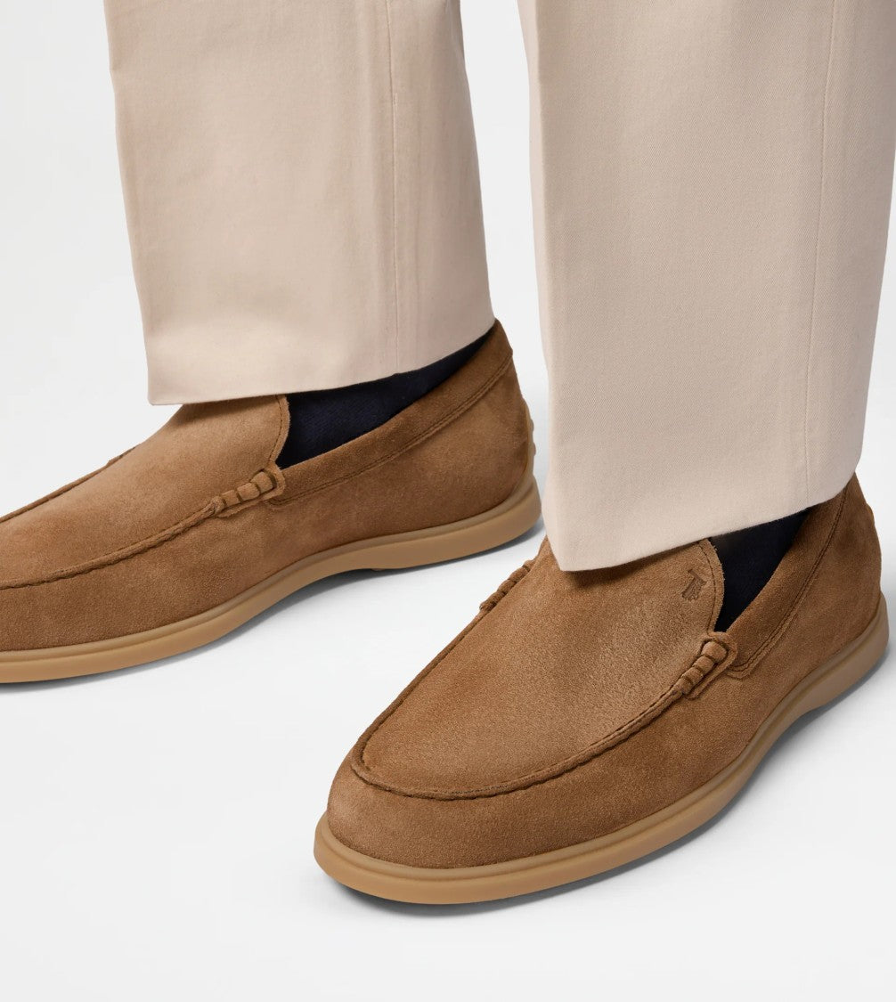 Tod's Gomma 78L Calfskin Loafers – Light Brown