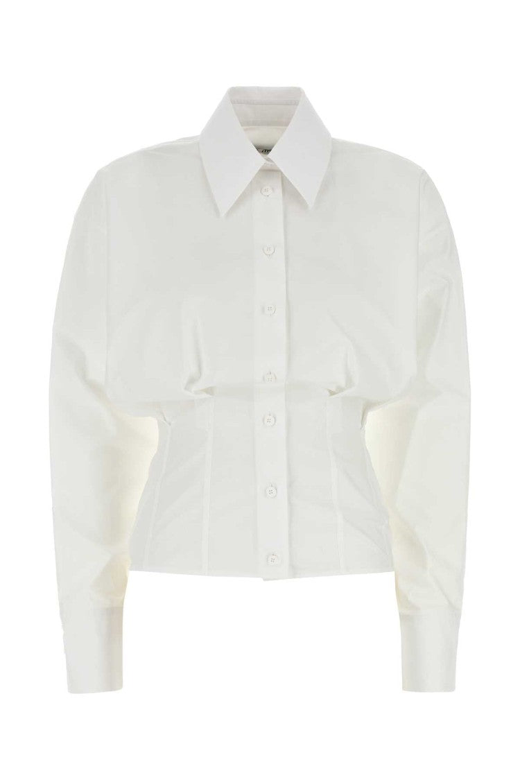 The Attico White Poplin Shirt