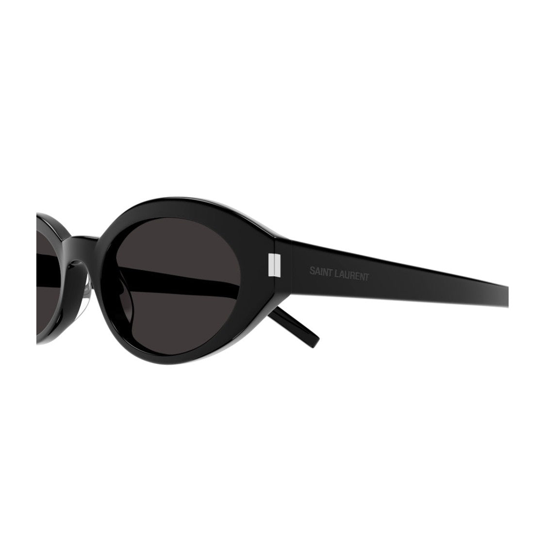 Saint Laurent Black Sl 567 Acetate Geometric Sunglasses