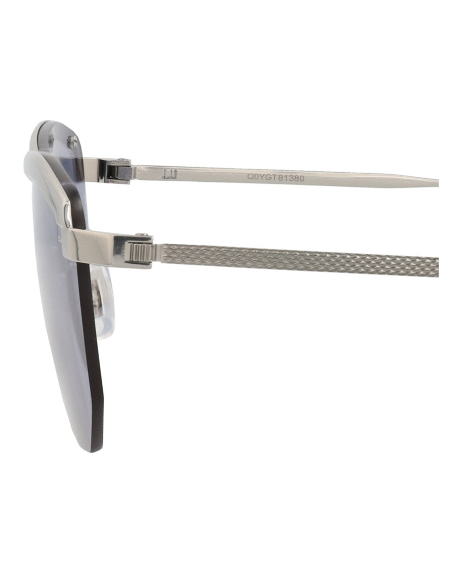 Dunhill Aviator-Frame Titanium Sunglasses