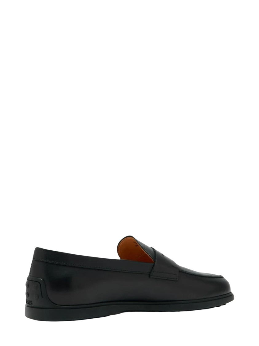 Tod's Smooth Leather Penny Loafers