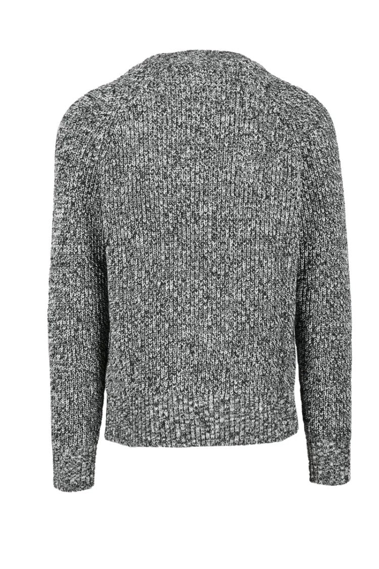 Raw Diamond By Ballantyne Textured Ribbed Knitwear Sweater In Cashmere