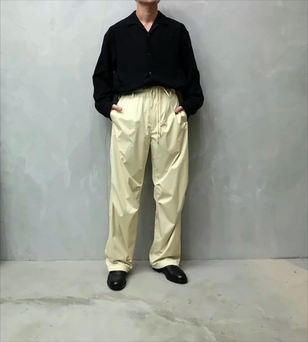 Auralee Relaxed Fit Straight Pants
