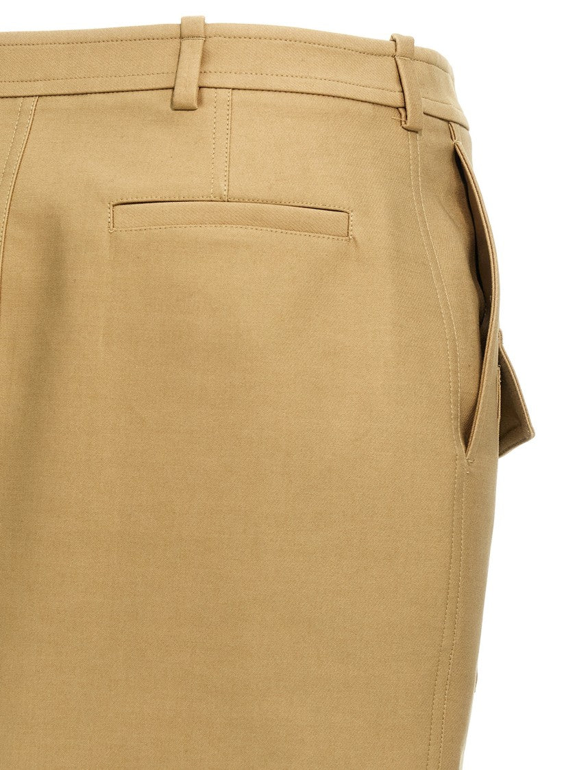 Tom Ford Fitted Pencil Skirt With Front Pockets And Back Split