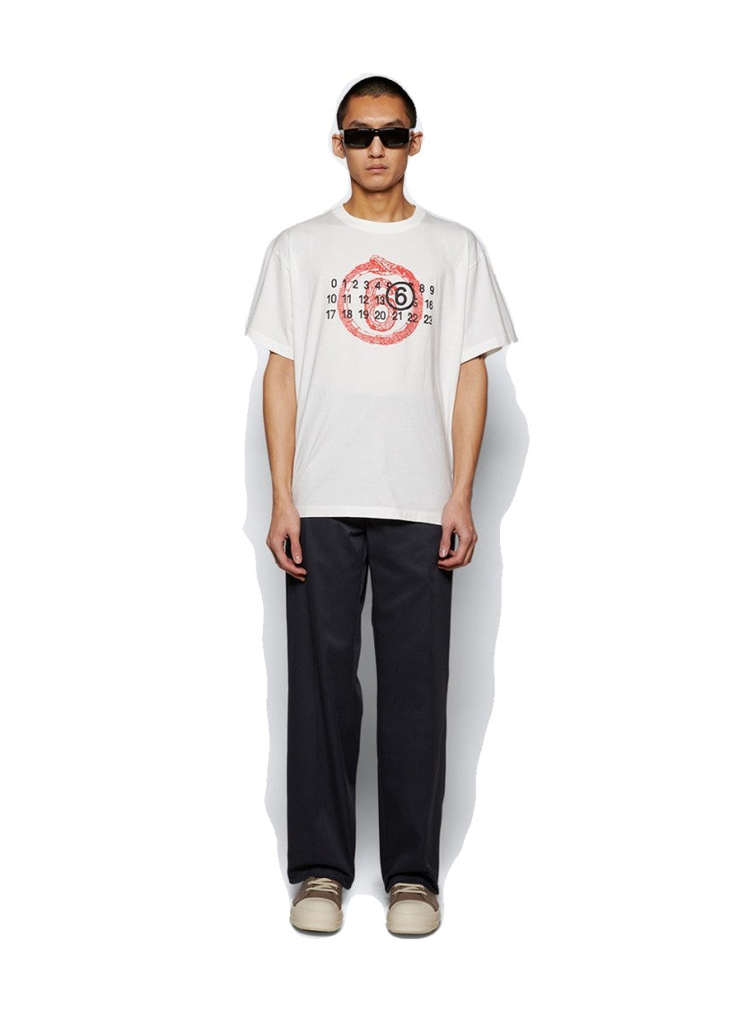 Maison Margiela Tailored Grey Pants With Structured Waistband