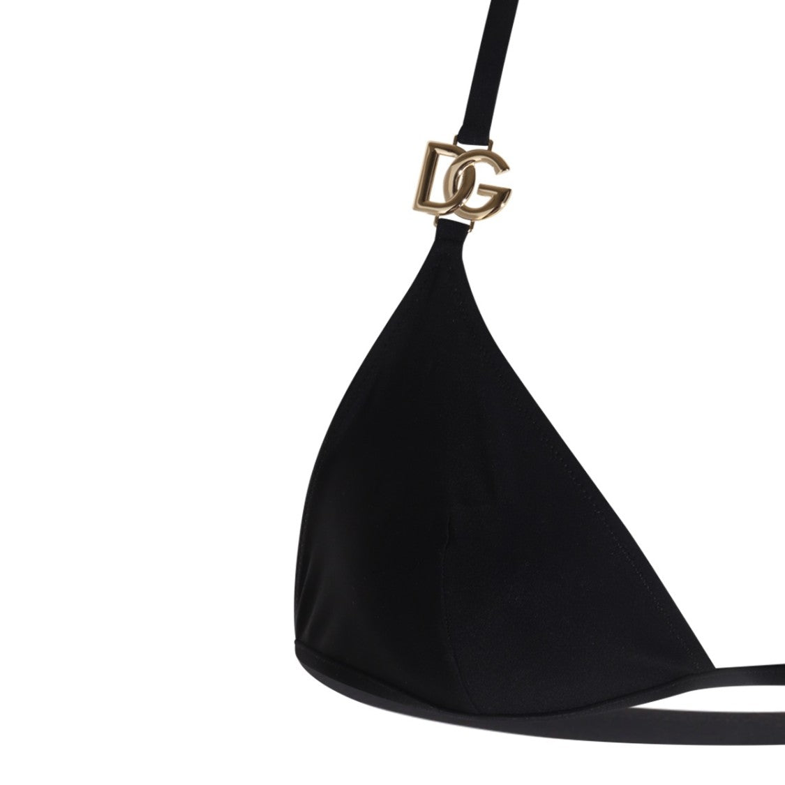 Dolce & Gabbana Black Top And Bottom Bikini