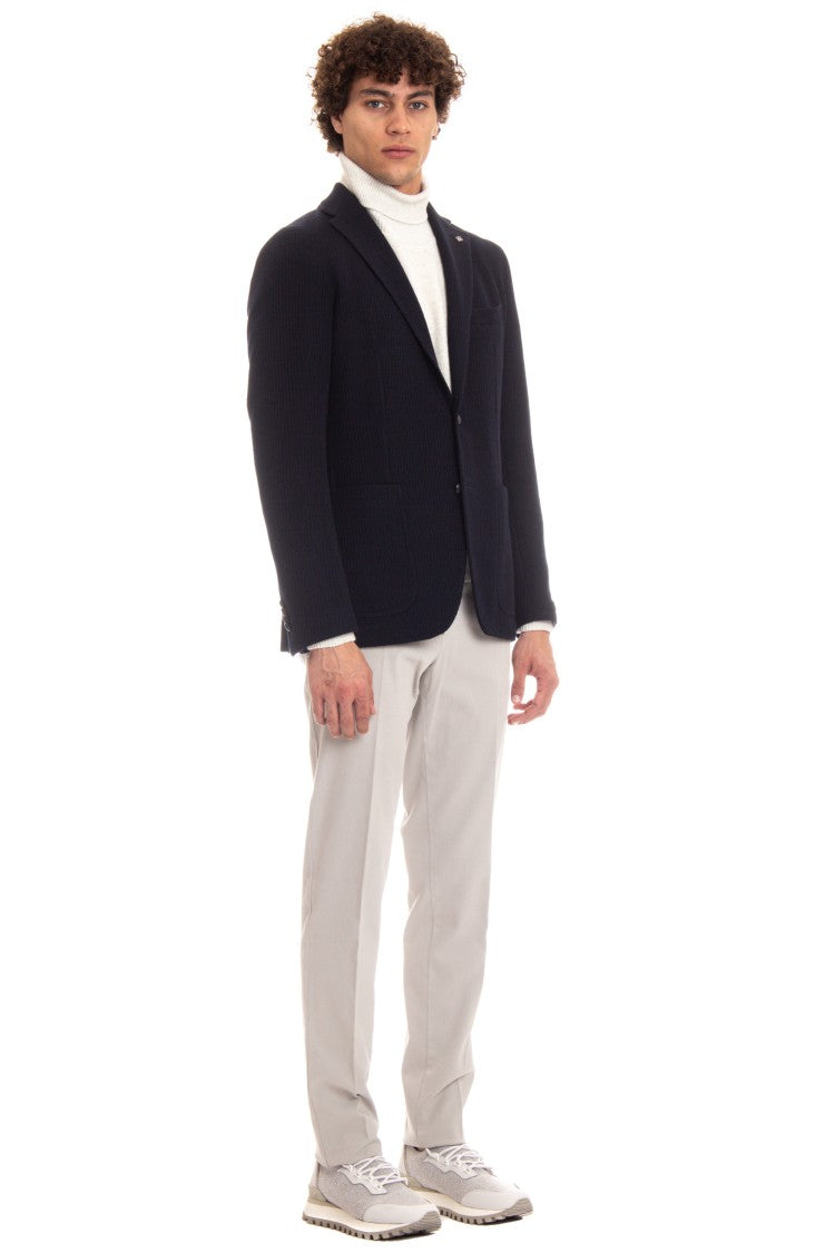 Tagliatore Wool Jersey Jacket Mod. Montecarlo