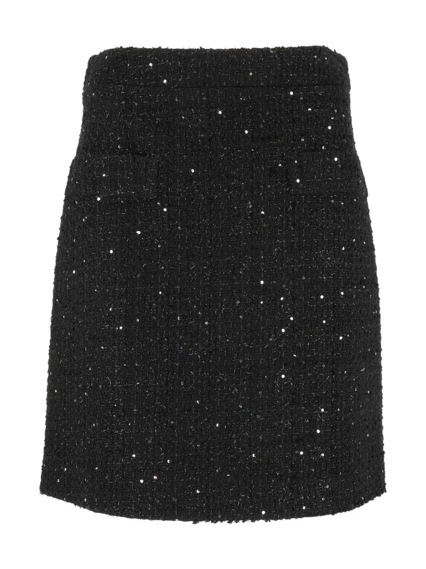 Fay Short Flared Mini Skirt