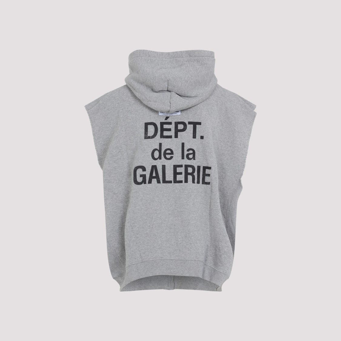 Gallery Dept. Sleeveless Zip-Up Hoodie With Front Kangaroo Pocket