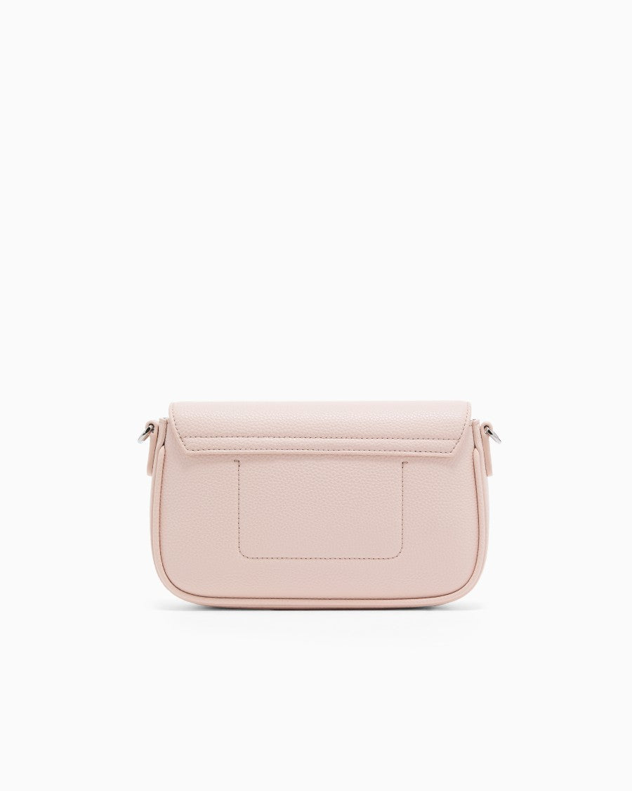 Emporio Armani Deer Print Leather Mini Shoulder Bag