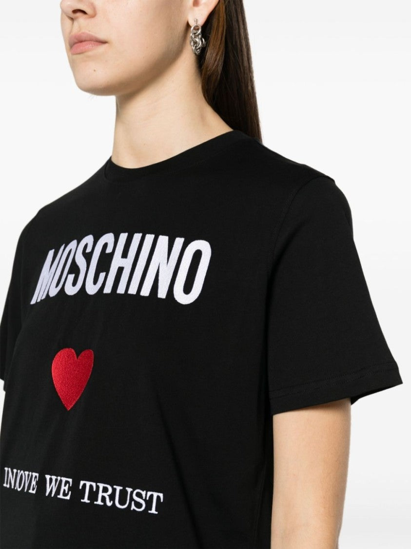 Moschino Cotton Jersey Top