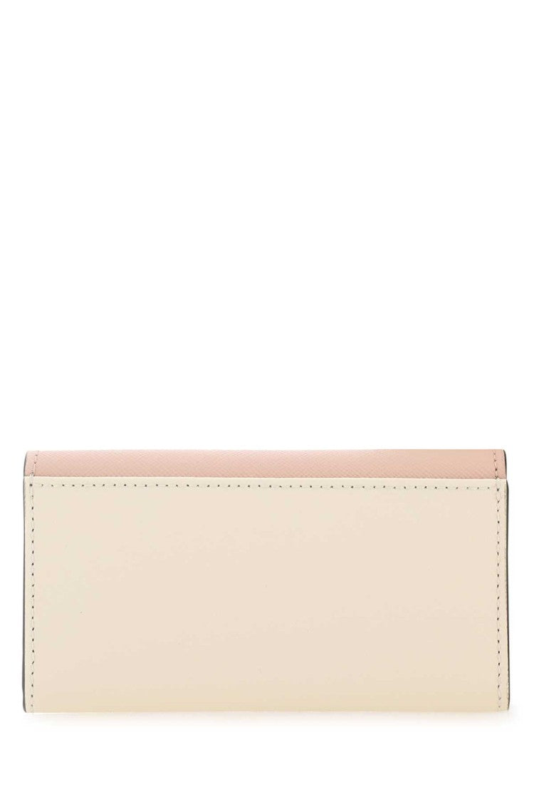 Marni Two-Tone Leather Key Chain Case