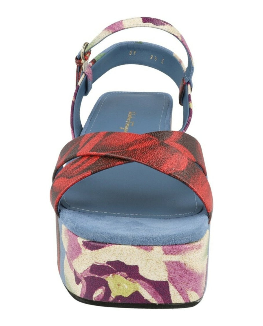 Ferragamo Eleny Strappy Platform Sandals