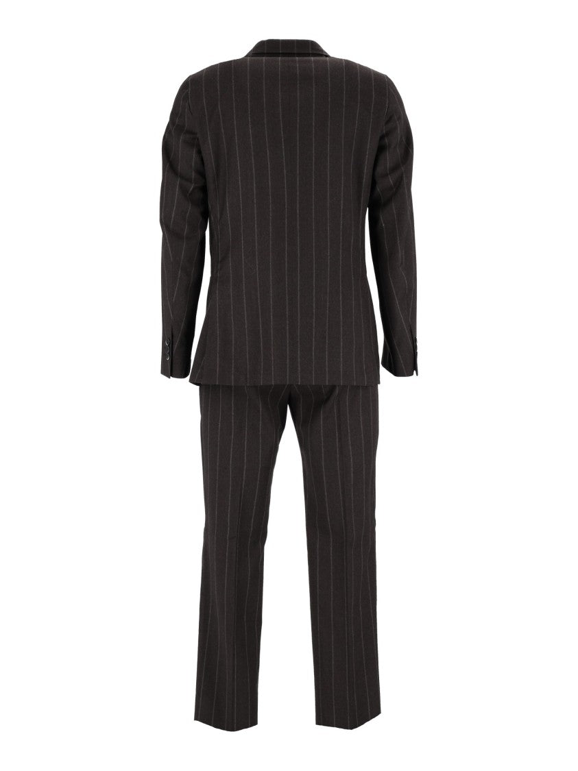Tombolini Black Dream Pinstripe Two-Piece Suit
